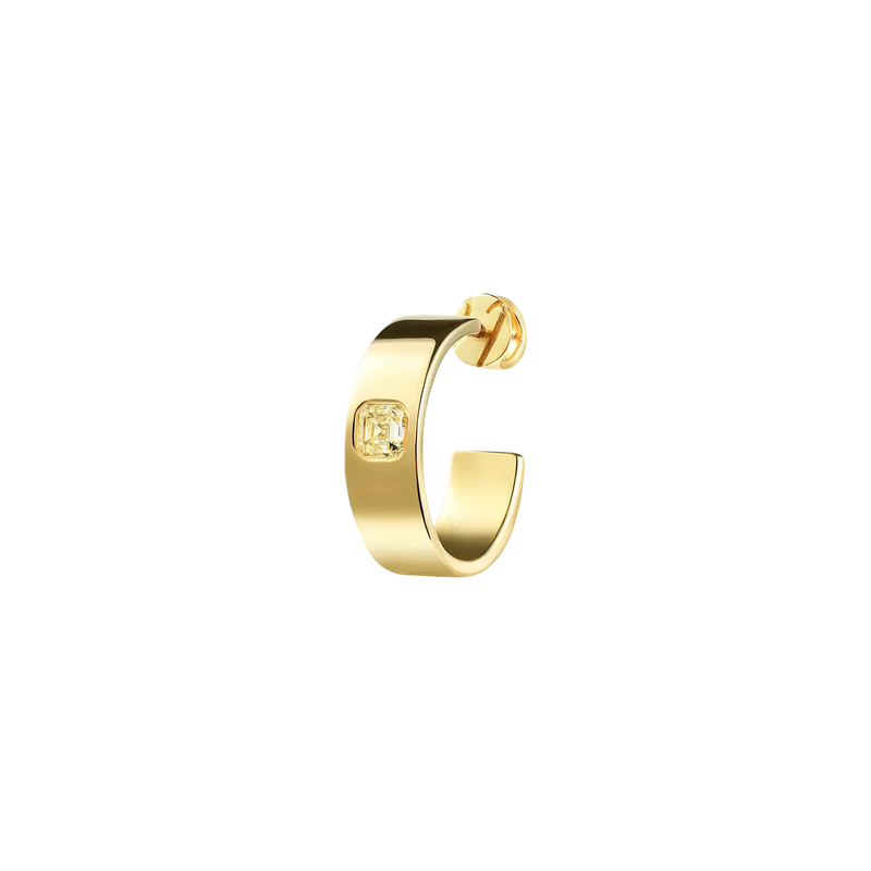 Lera Treyger Satori hoop — handcrafted earring from Antwerp