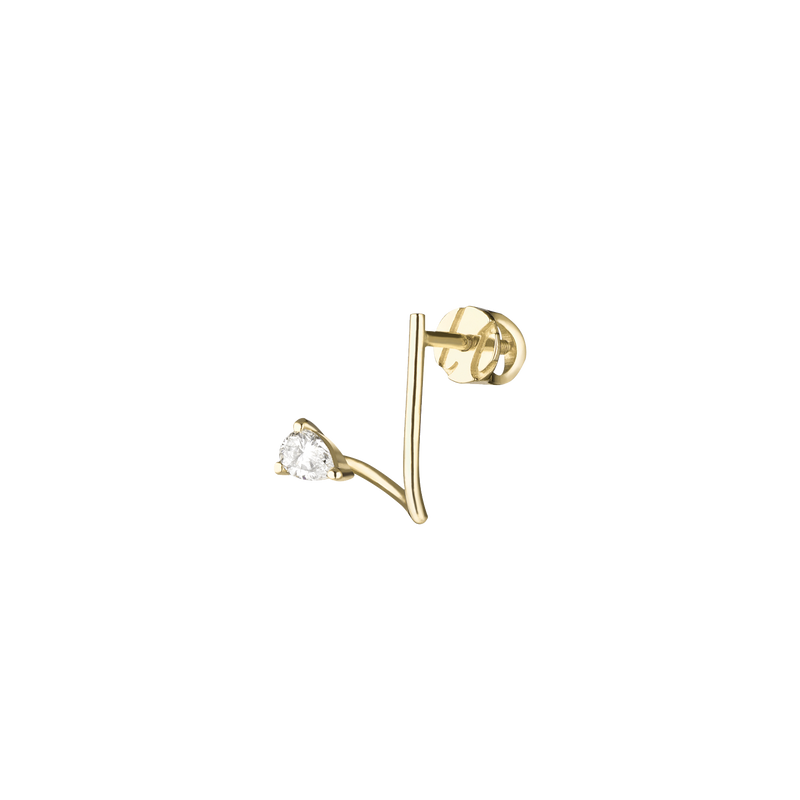 Lera Treyger Ma 1 — handcrafted earring from Antwerp