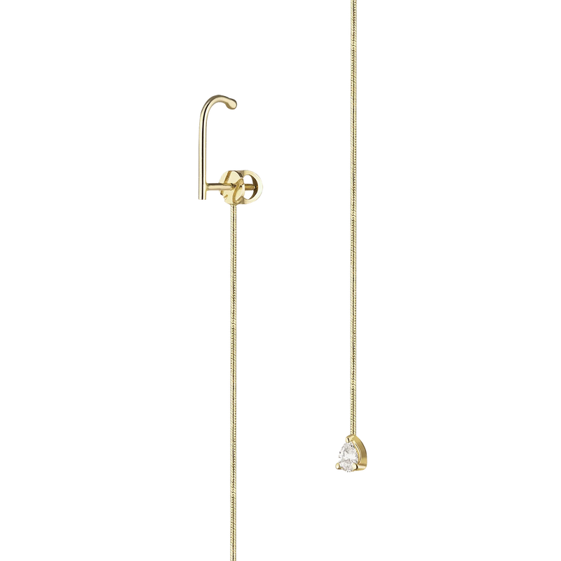 Lera Treyger Ma 3 — handcrafted earring from Antwerp