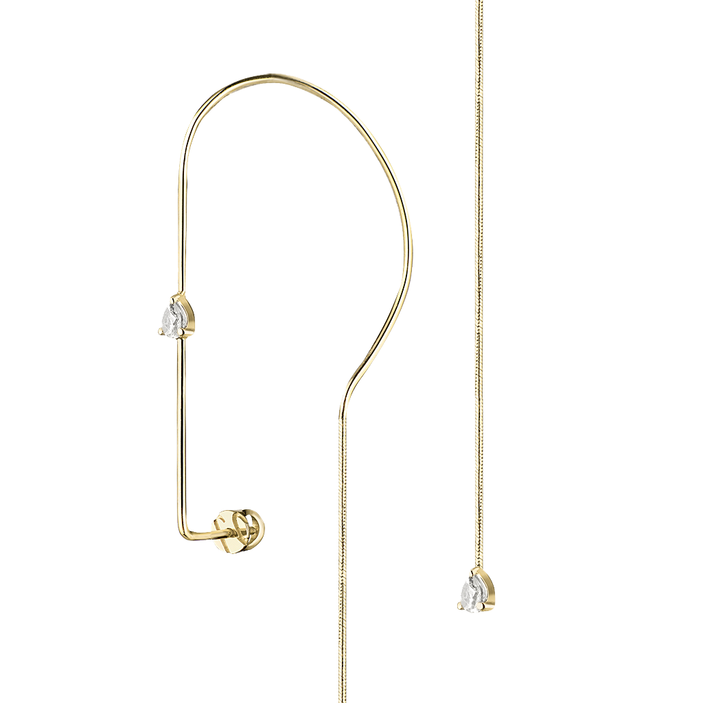 Lera Treyger Ma 4 — handcrafted earring from Antwerp
