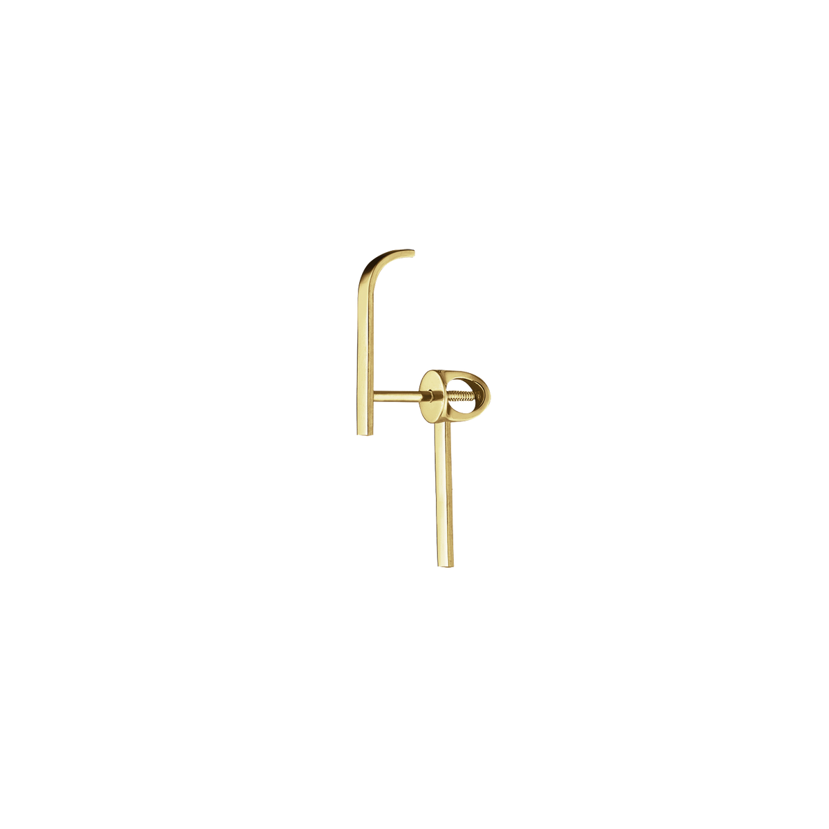Lera Treyger N 3 — handcrafted earring from Antwerp