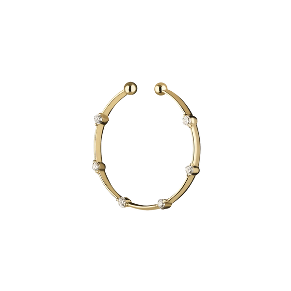 Lera Treyger Fire — handcrafted earcuff from Antwerp