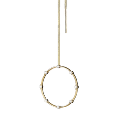 Lera Treyger Fire — handcrafted earring from Antwerp