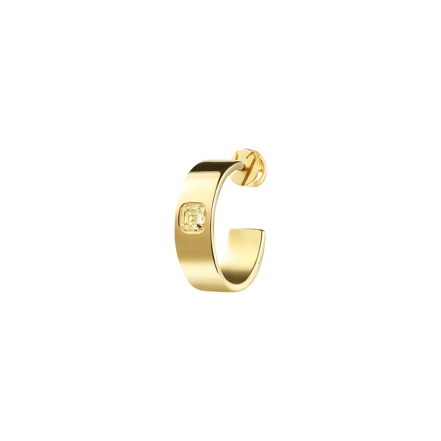 Lera Treyger Satori hoop — handcrafted earring from Antwerp