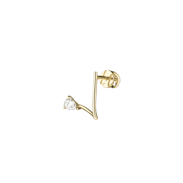 Lera Treyger Ma 1 — handcrafted earring from Antwerp