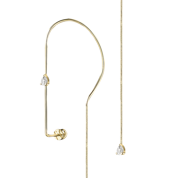 Lera Treyger Ma 4 — handcrafted earring from Antwerp