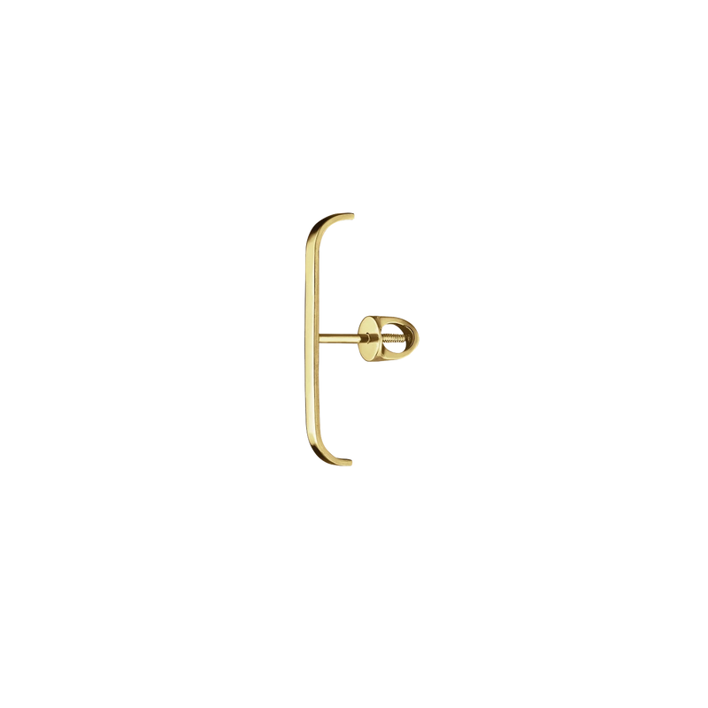 Lera Treyger N 2 — handcrafted earring from Antwerp