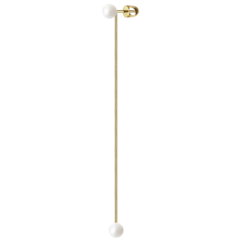 Lera Treyger N 9 — handcrafted earring from Antwerp